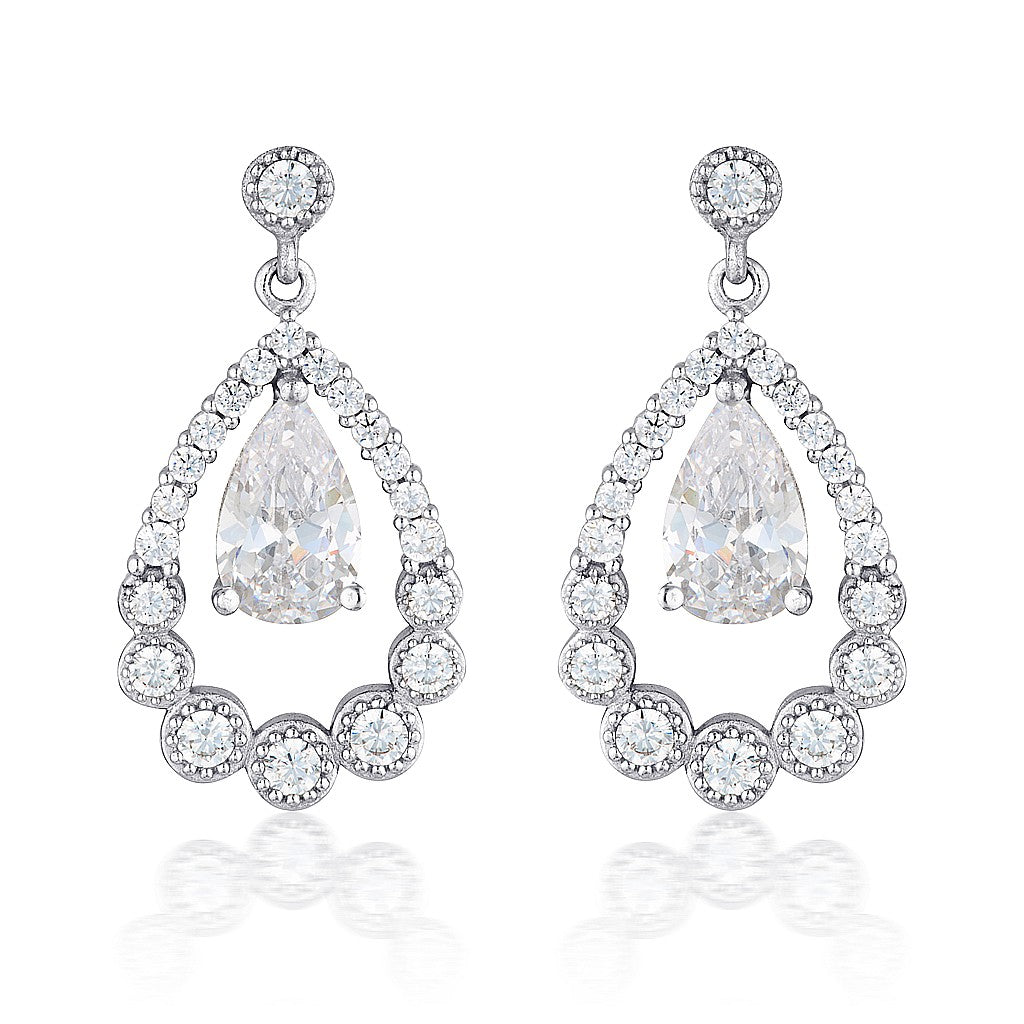 Chantelle Triple Teardrop Earring - 3