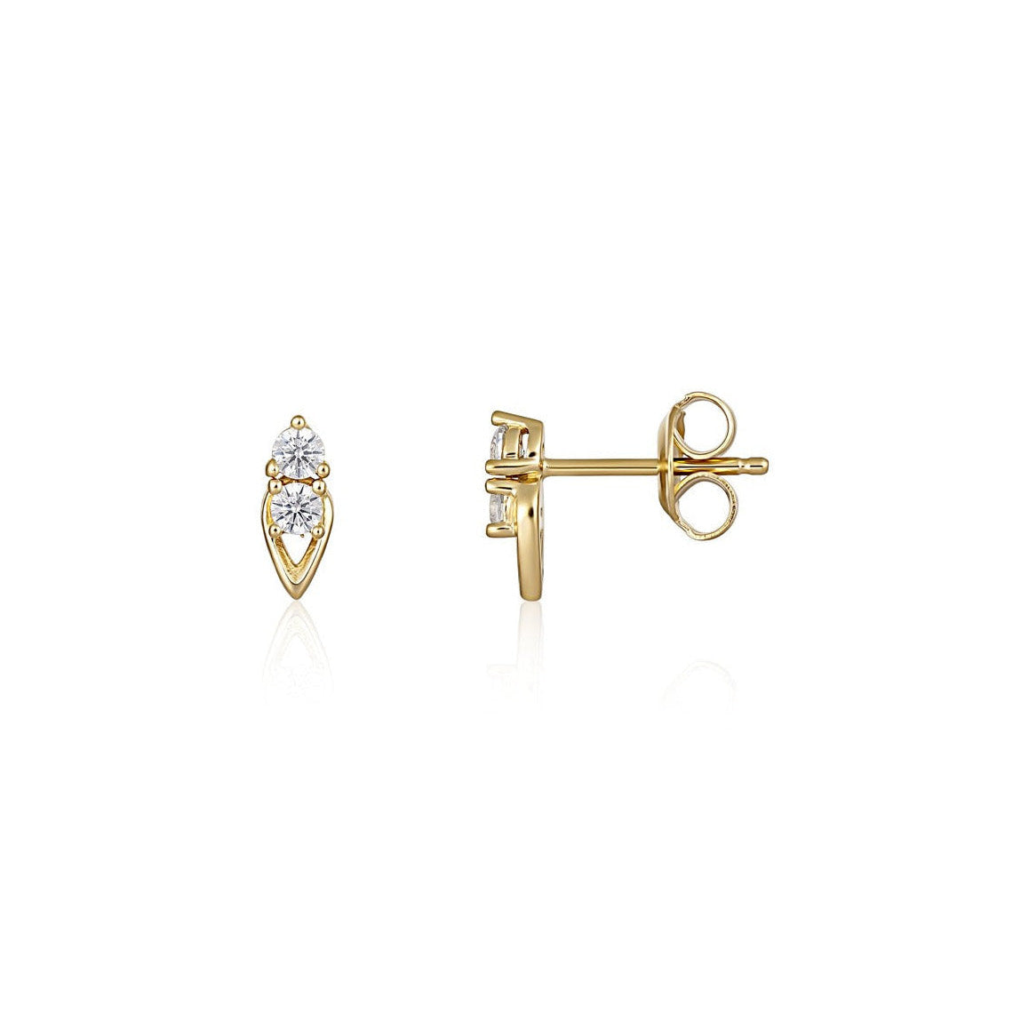 Heirloom Keepsake Earrings Gold