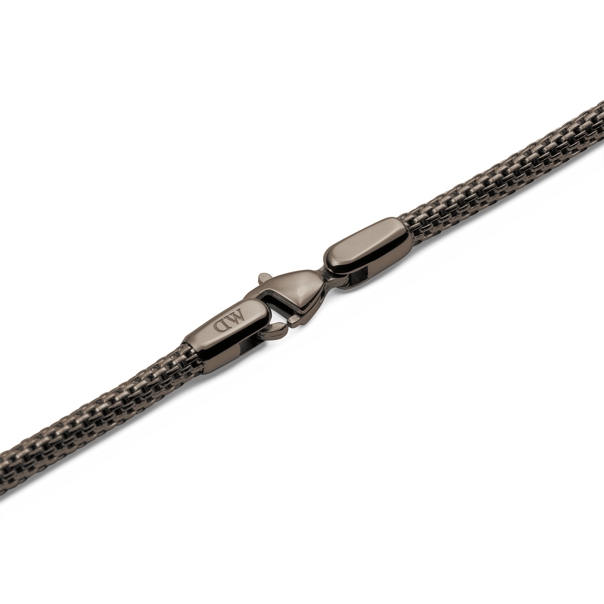 Daniel Wellington Tide Mesh Necklace Graphite 2.8