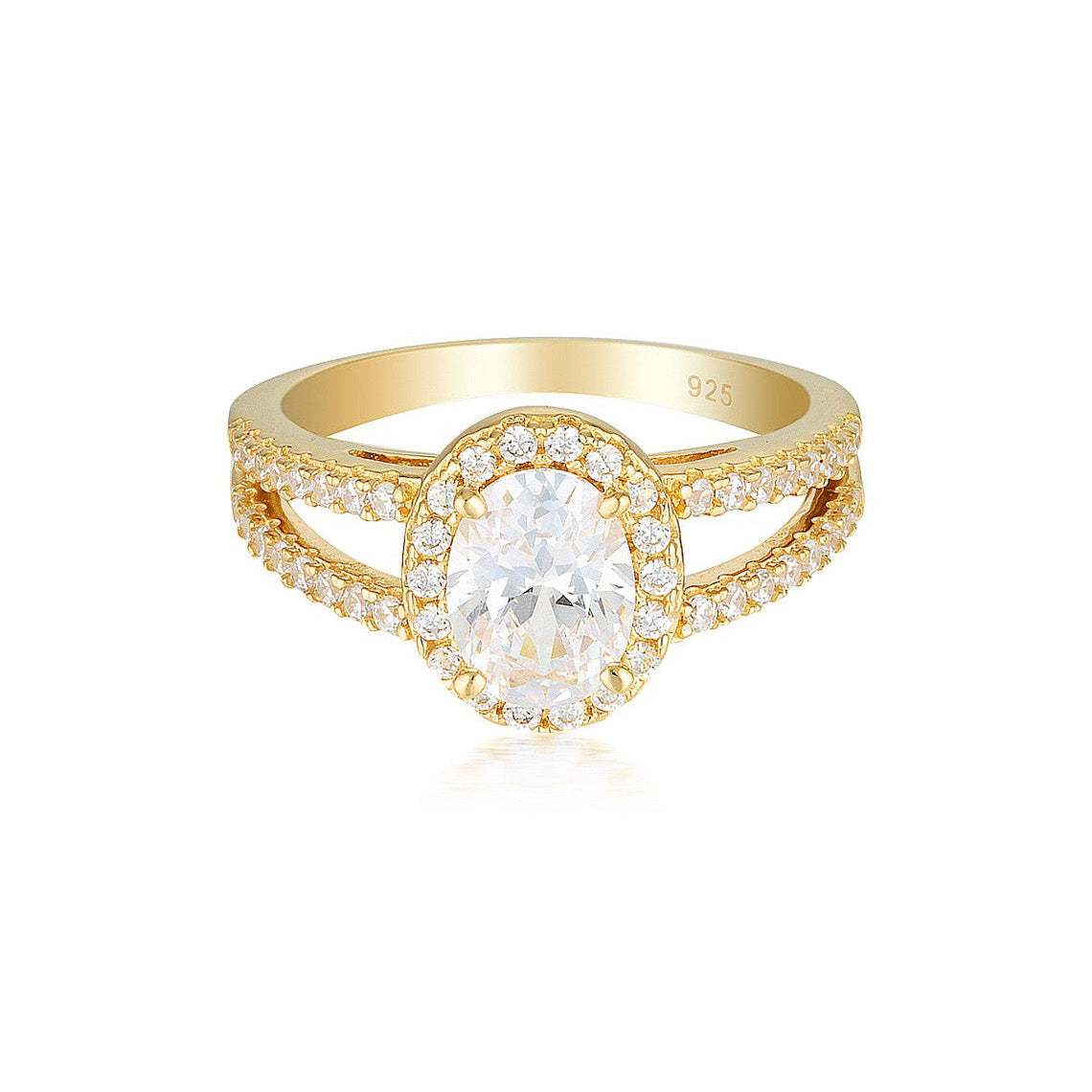 Aurora Glory Ring Gold