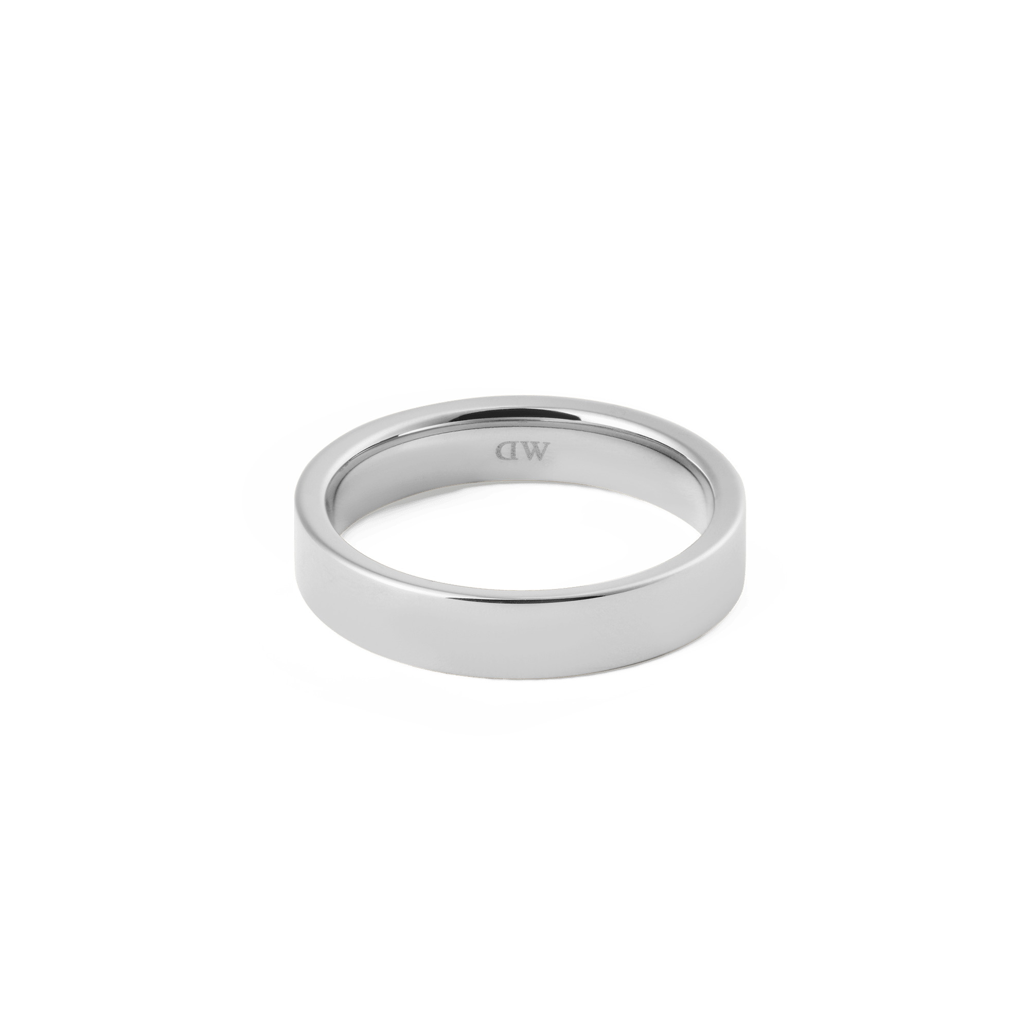 Daniel Wellington Line Ring Polished Silver 4.5mm