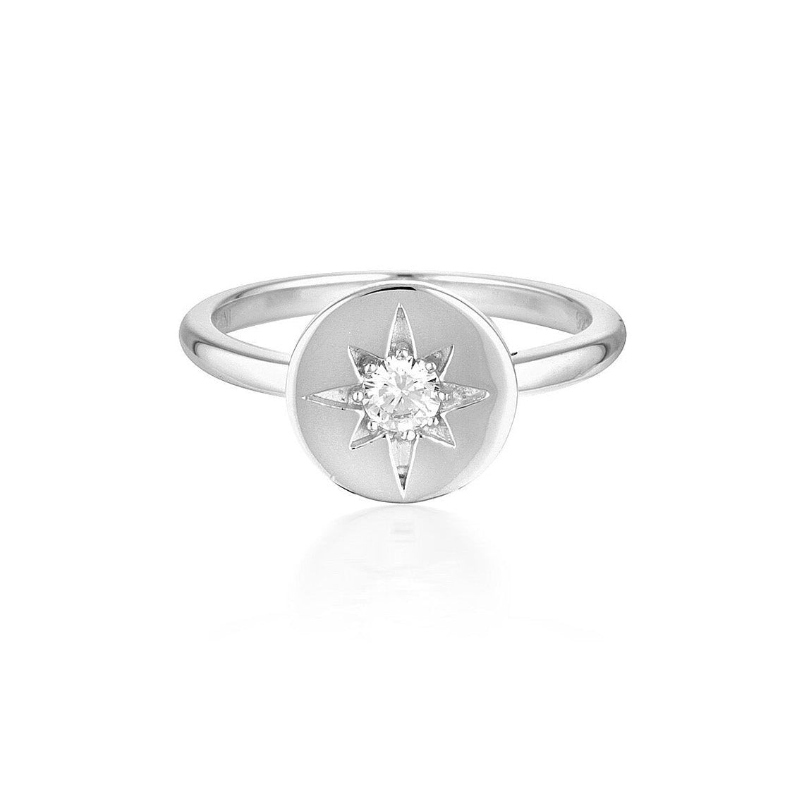 Stellar Lights Silver Ring