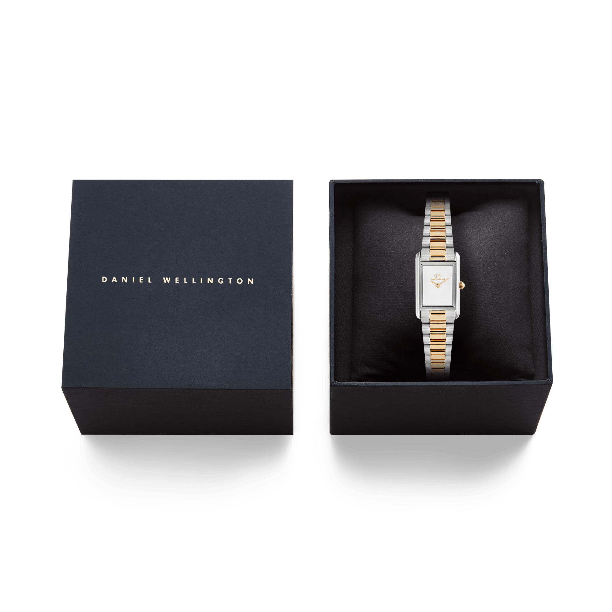 Daniel Wellington Bound Mini 3-Link Two Tone Rose Gold
