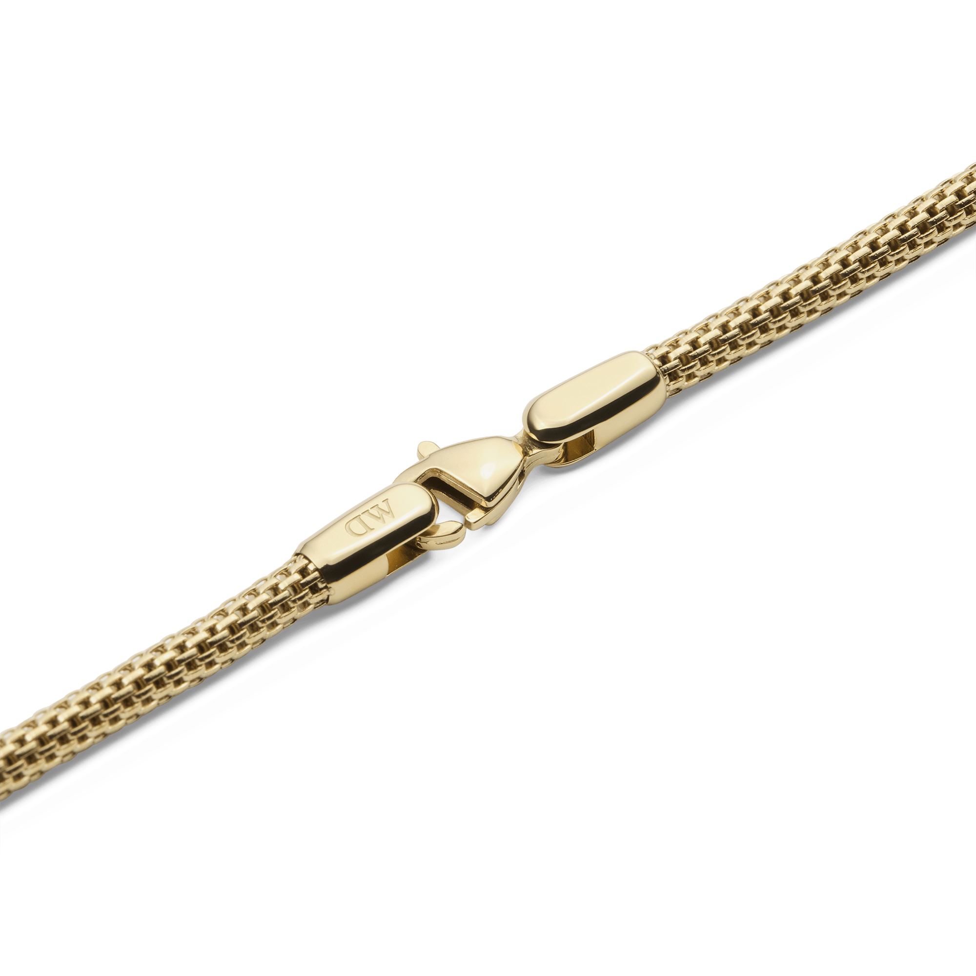 Daniel Wellington Tide Mesh Necklace Gold 2.8