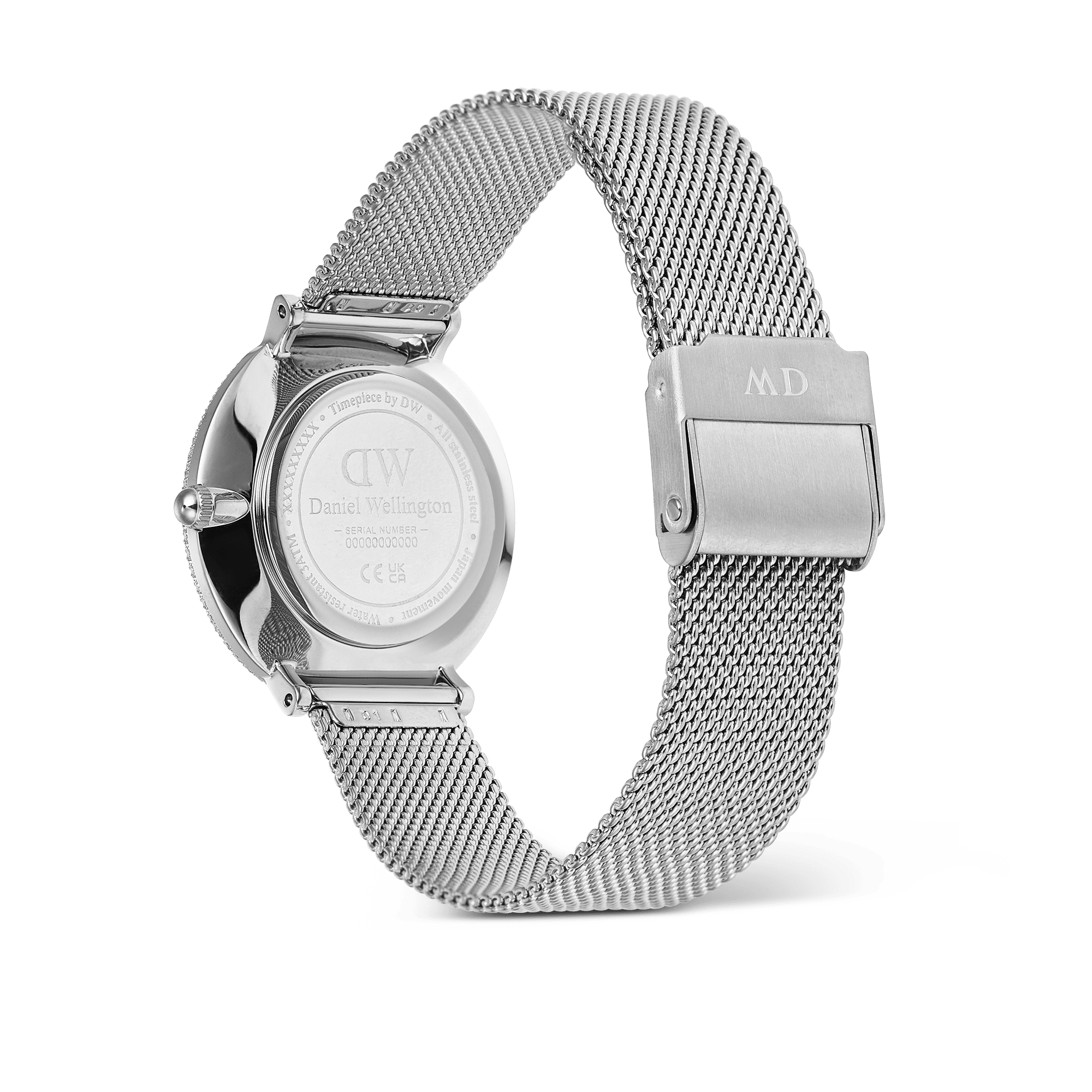 Daniel Wellington Crystalline Bezel Sterling Blue Watch