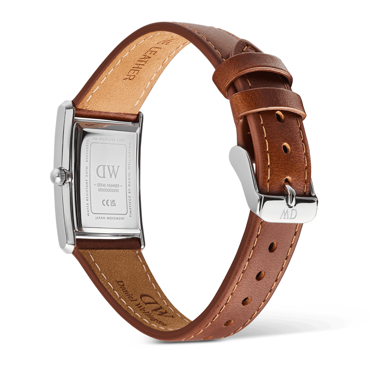 Daniel Wellington Bound Light Brown Arctic Guilloché Silver