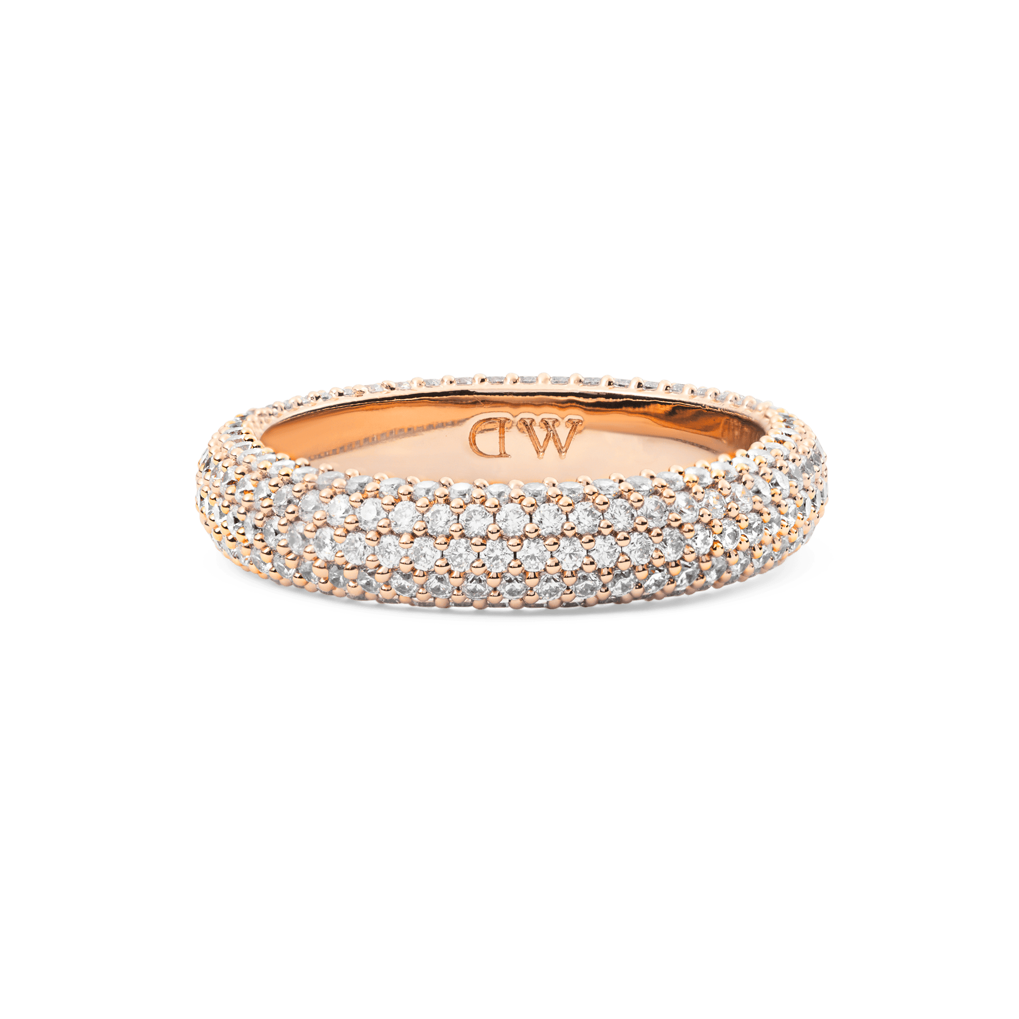 Daniel Wellington Pave Ring Rose Gold 5 mm