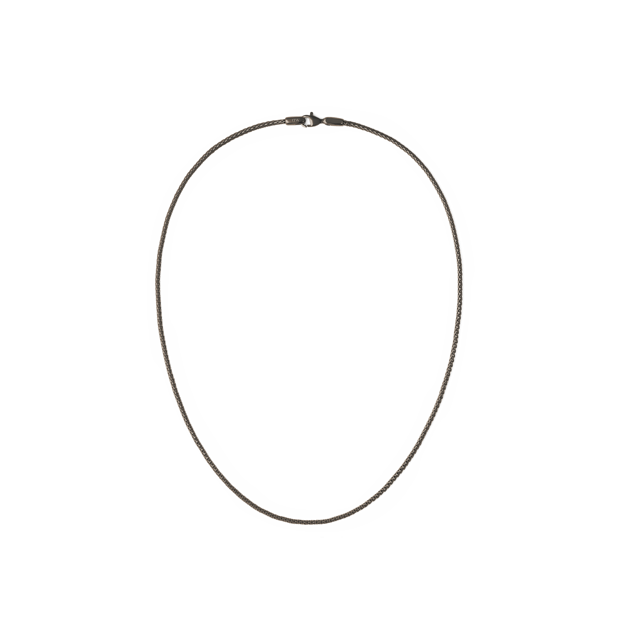 Daniel Wellington Tide Mesh Necklace Graphite 1.8