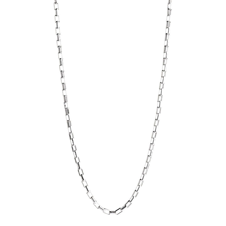 NAJO Veneto Mens Silver Chain (55cm)