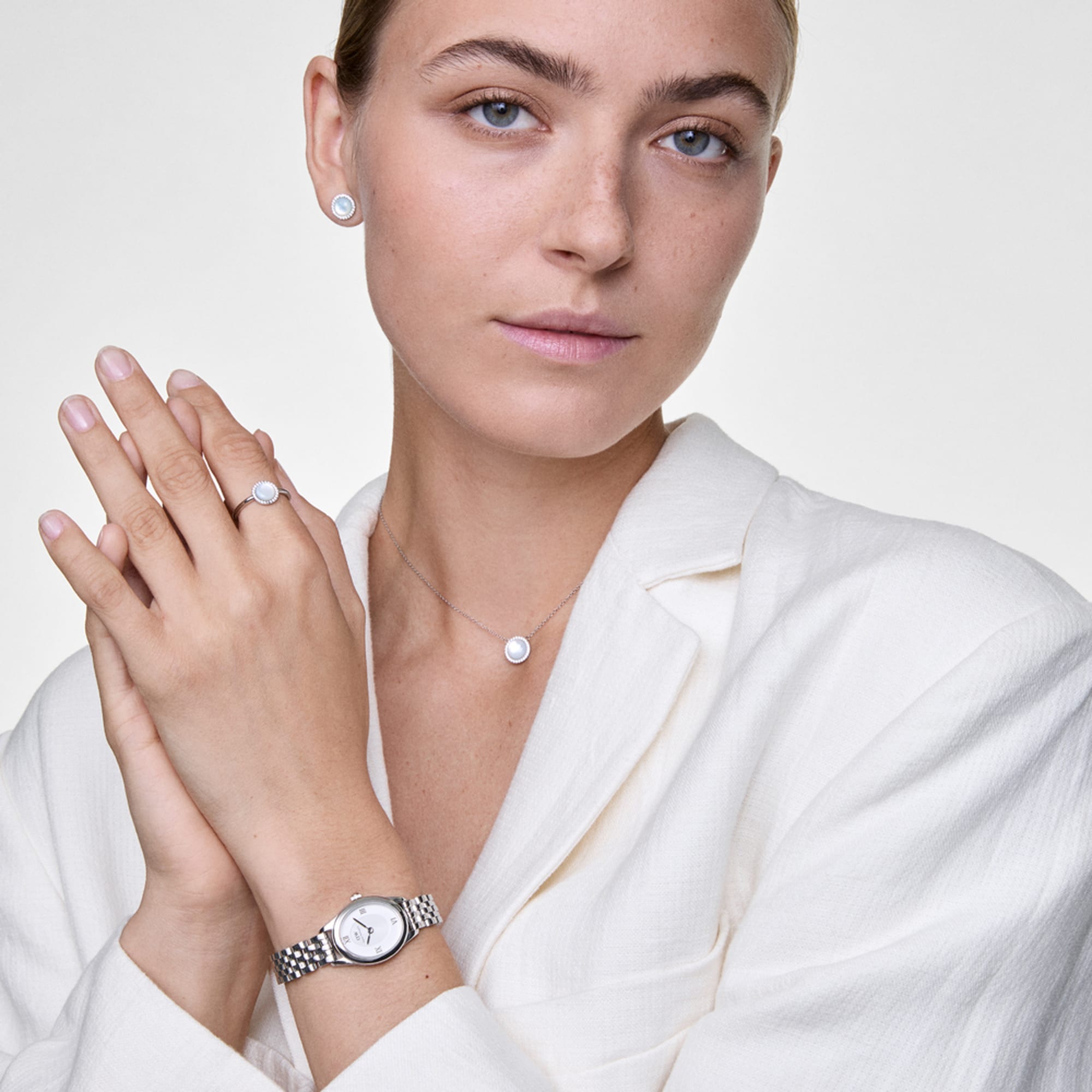 Daniel Wellington Ophelia Mini Silver Watch