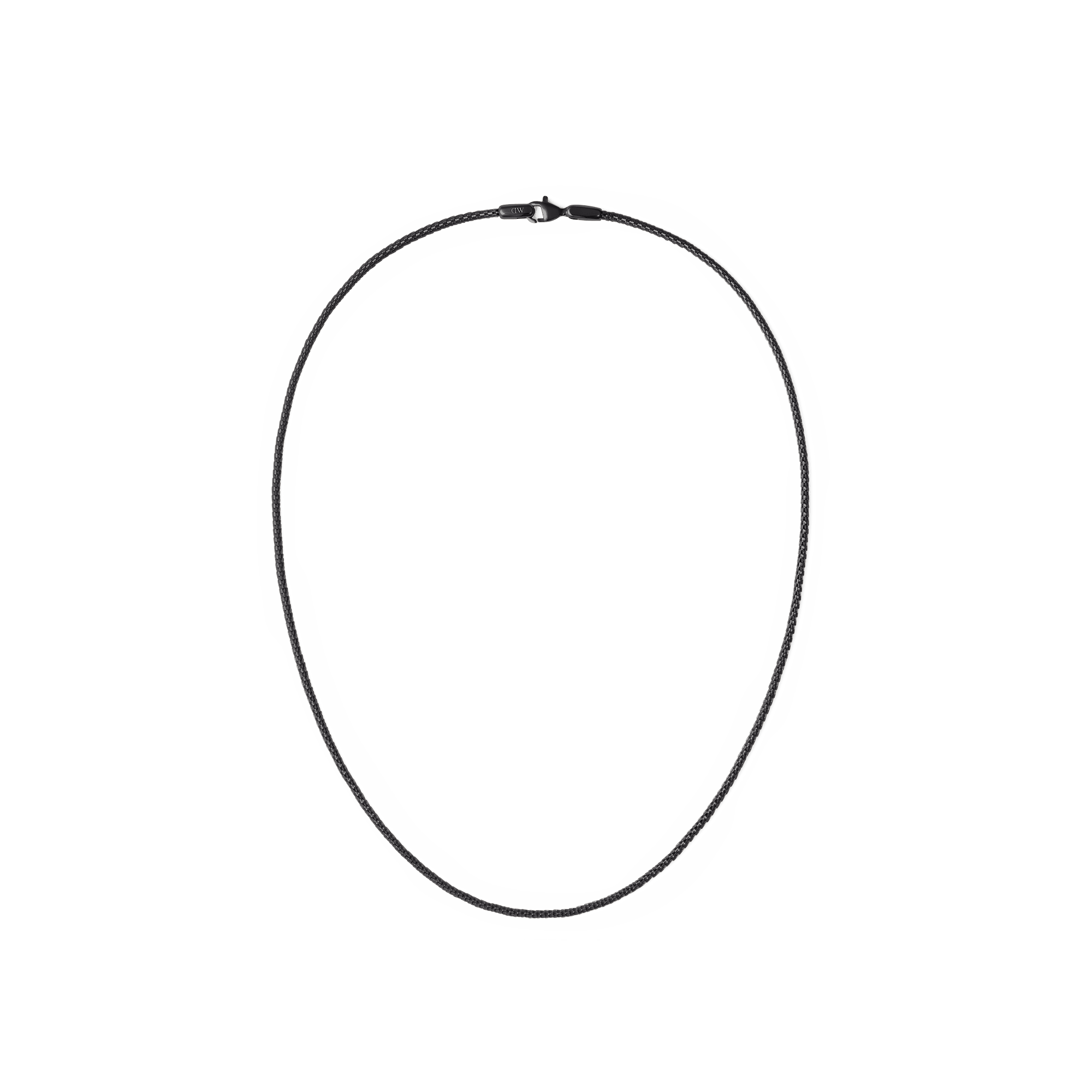 Daniel Wellington Tide Mesh Necklace Black 1.8
