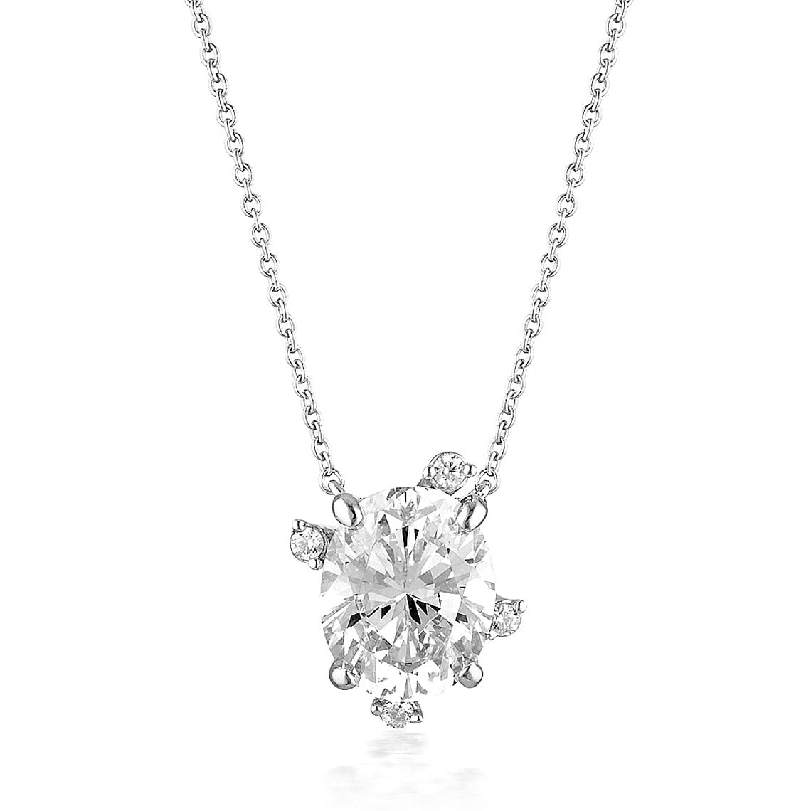 Aurora Southern Lights Pendant Silver
