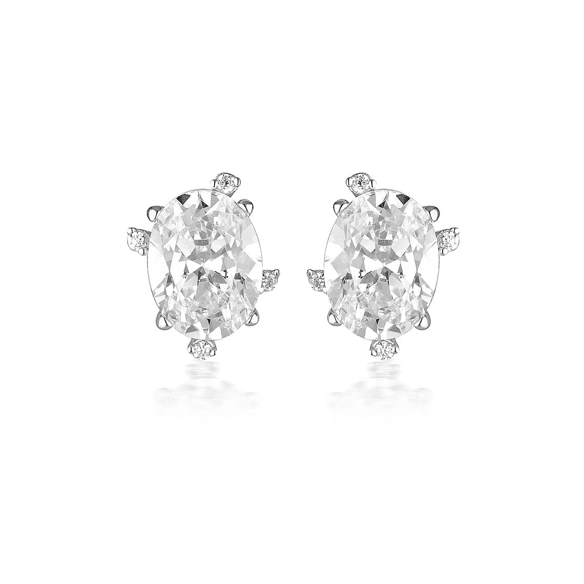 Aurora Southern Lights Earrings Silver