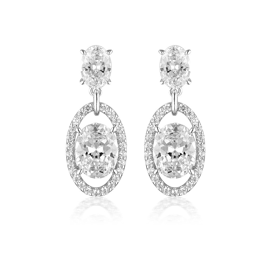 Aurora Heaven Earrings Silver