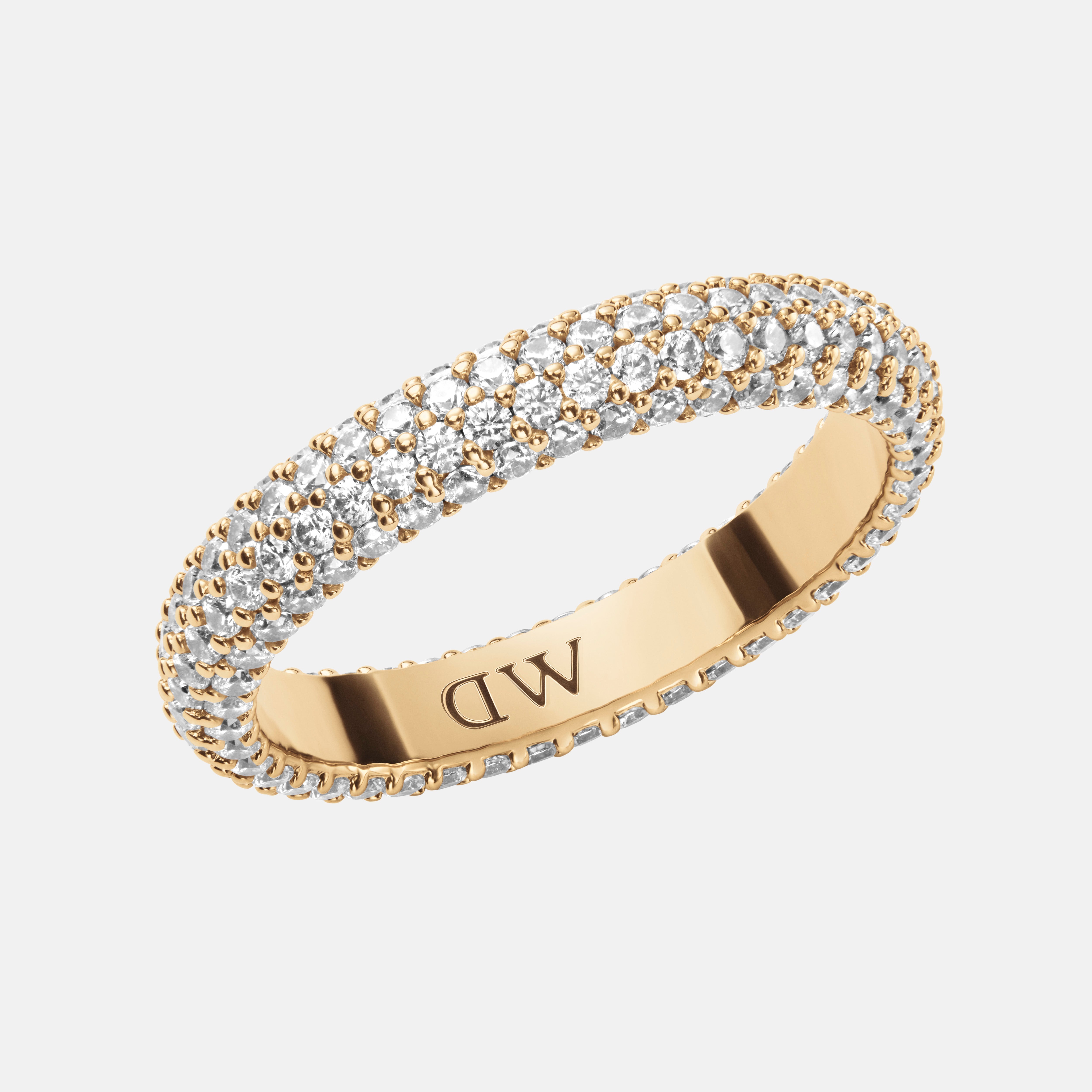 Daniel Wellington Pave Ring Gold