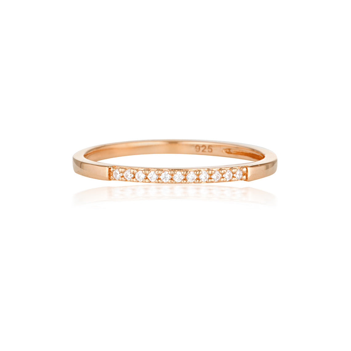 Summer Sorbet Frosty Ring Rose Gold