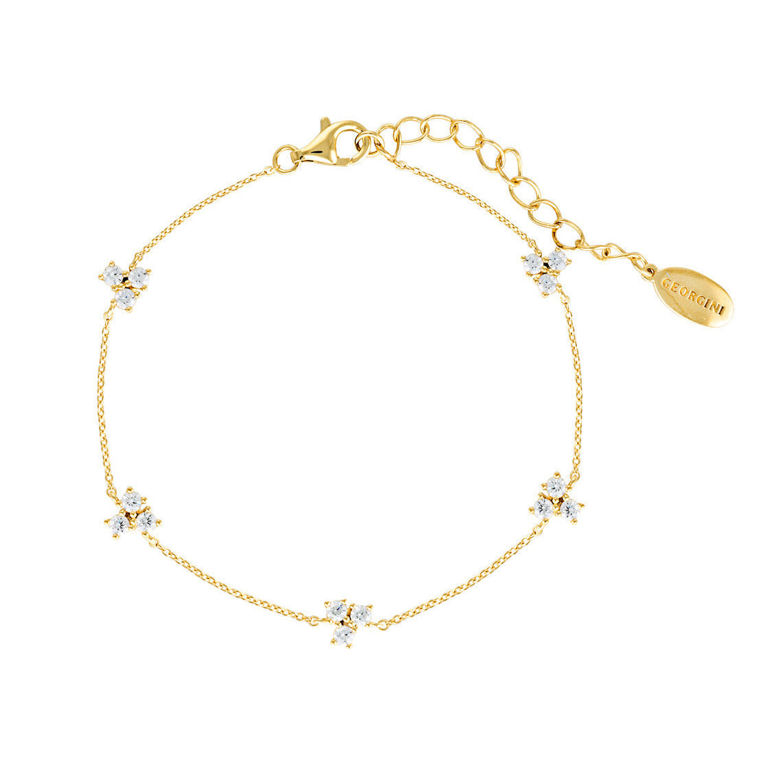 Georgini The Layered Edit Trois Bracelet Gold