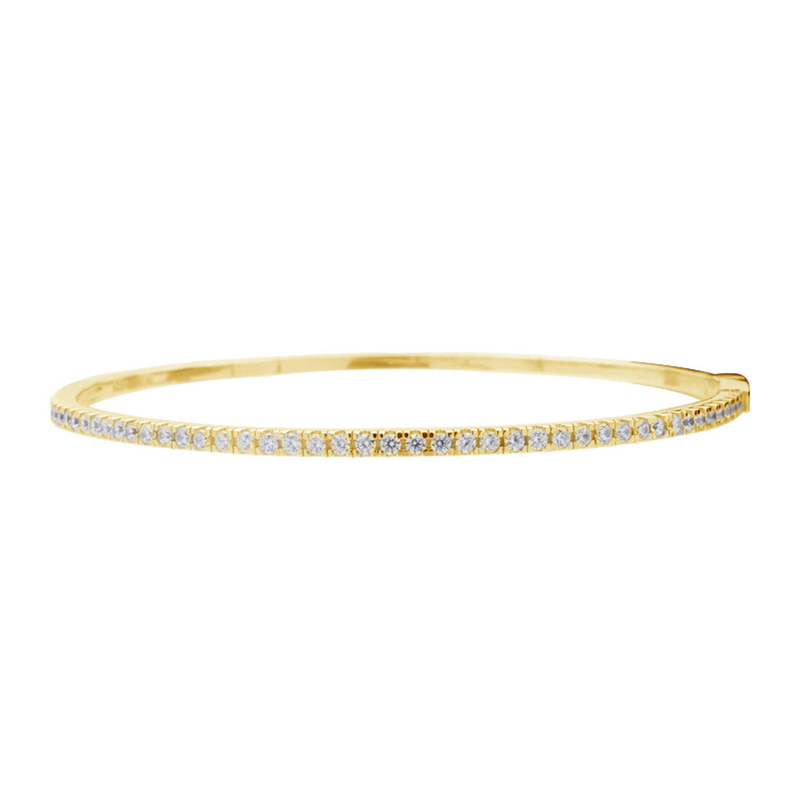 A Christmas Journey Brilliant Bangle Gold