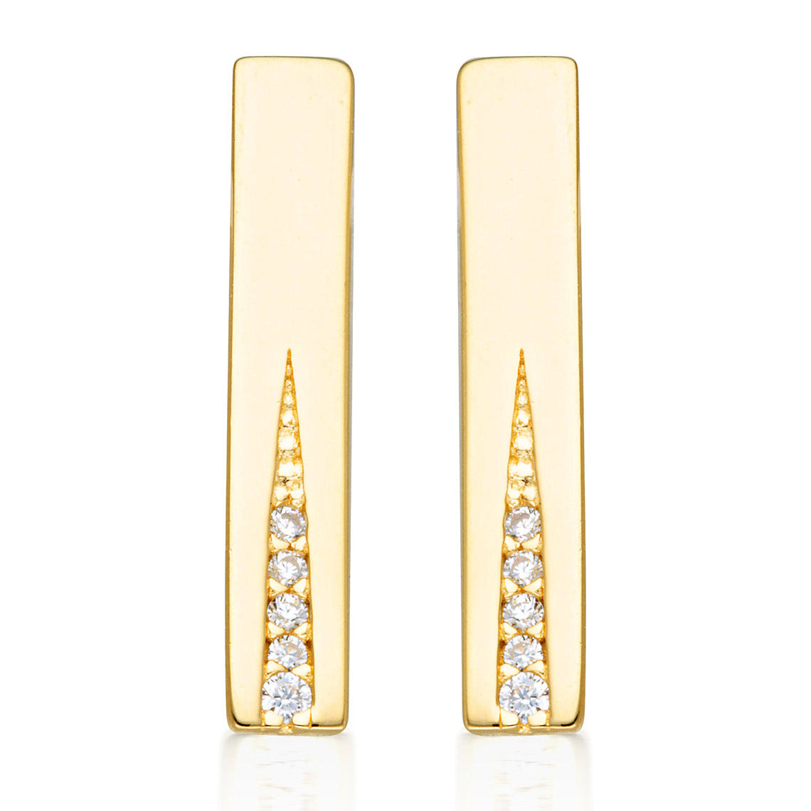 Georgini The Layered Edit Gilded Earrings Gold