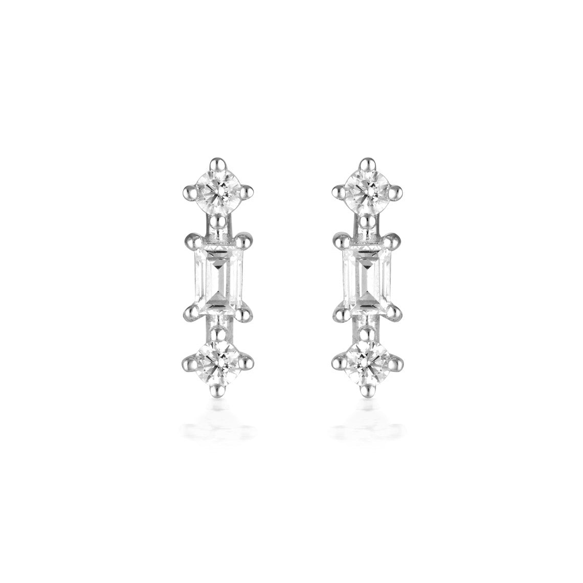 Georgini The Layered Edit Tolu Earring Silver
