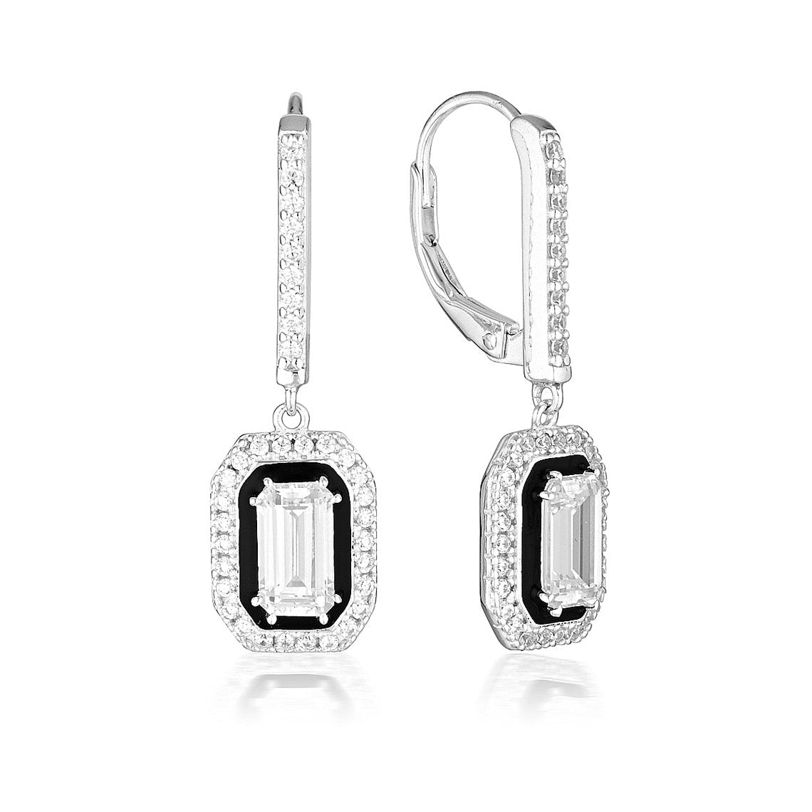 Reflection Retrospect Earrings Silver