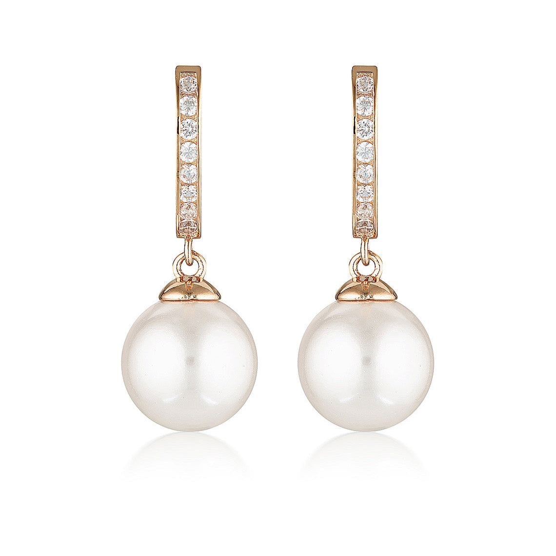 Red Carpet Promenade Earrings Rose Gold
