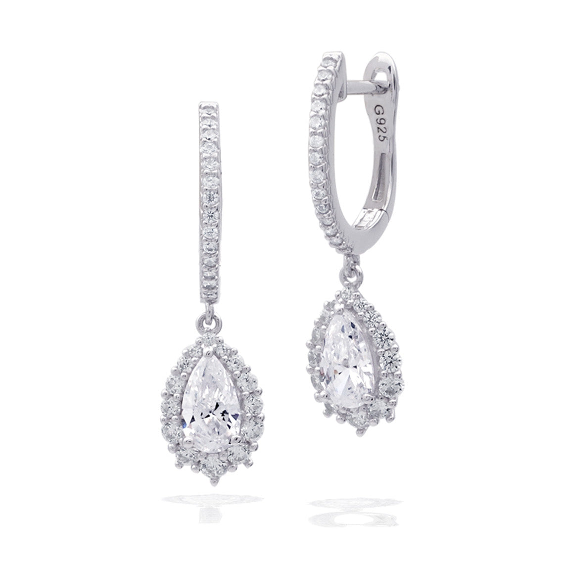 A Christmas Journey Elegant Earrings Silver