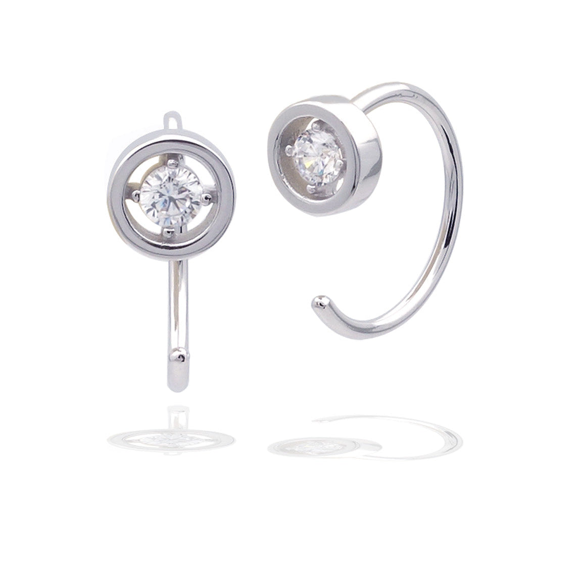 A Christmas Journey Hook Earrings Silver
