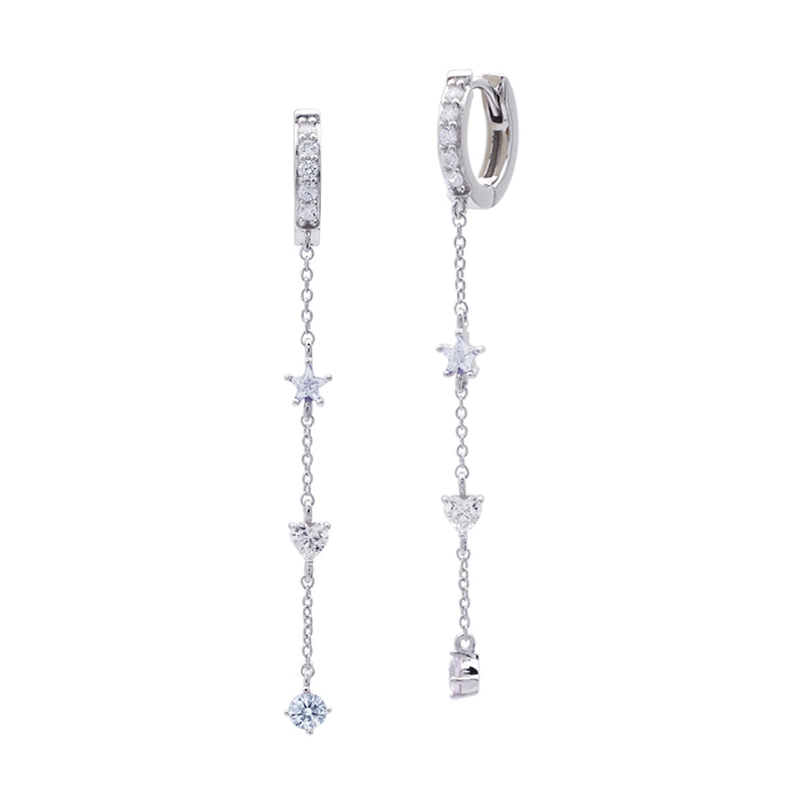 A Christmas Journey Clara Earrings Silver