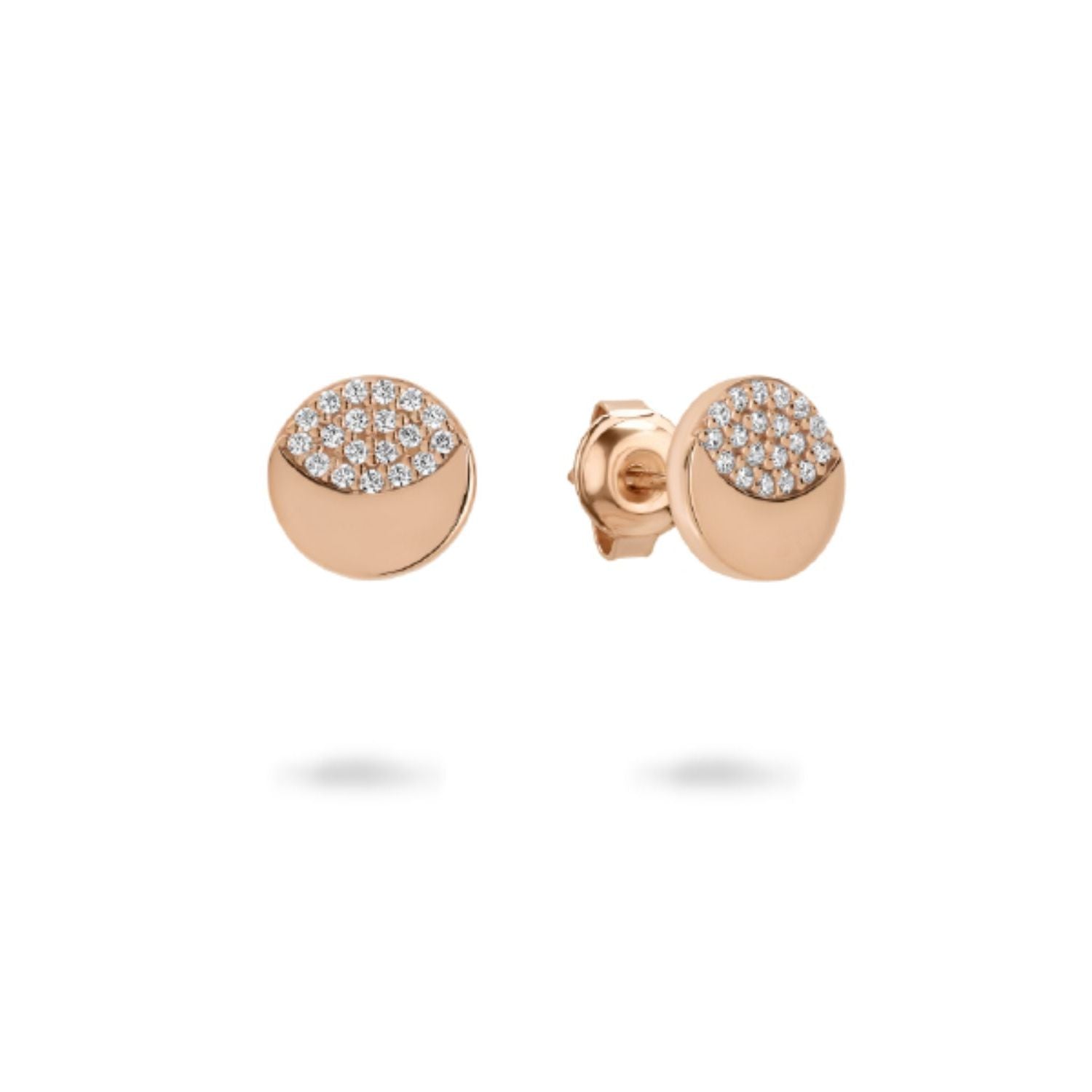 Slate Rose Gold Earring