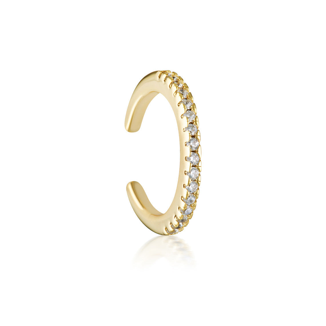 Signature Thin Ear Cuff Gold