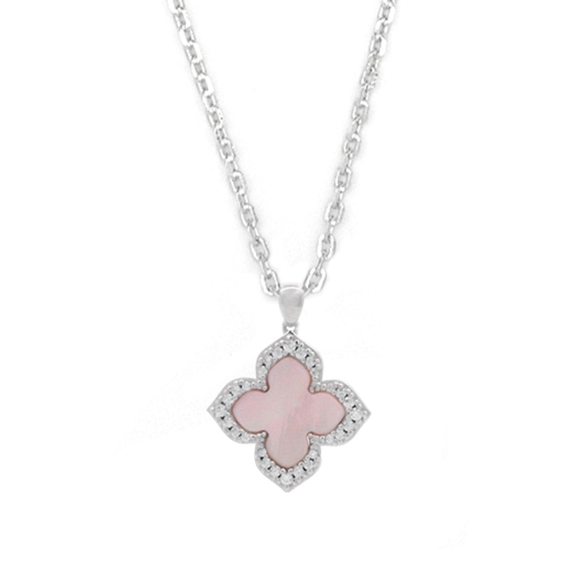 Georgini Sydney Soiree Fairwater Mother of Pearl Pendant Silver