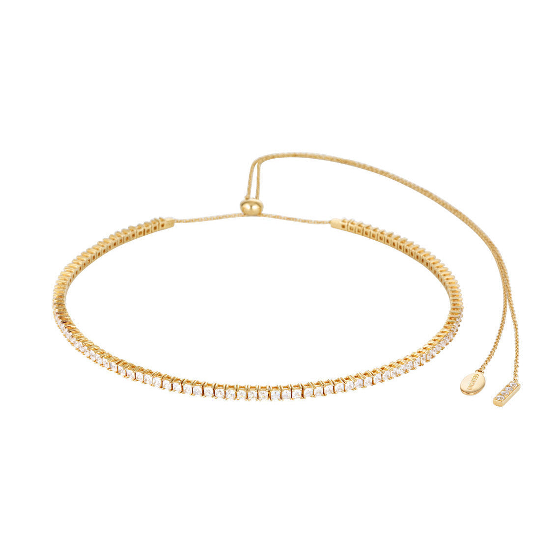 Iconic Bride Vera Necklace Gold Adjustable
