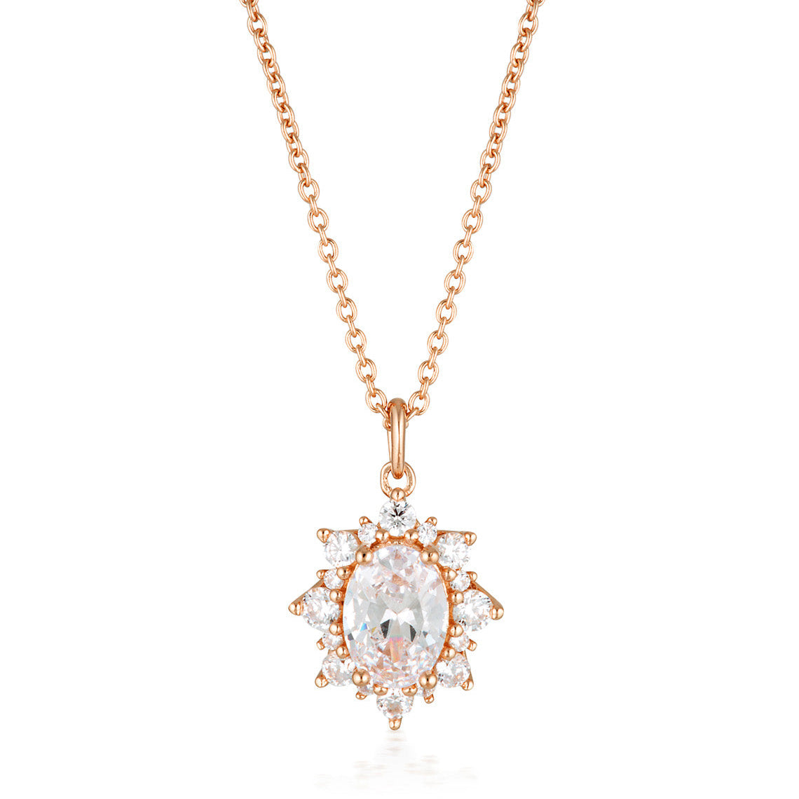 Iconic Bridal Eloise Pendant Rose Gold