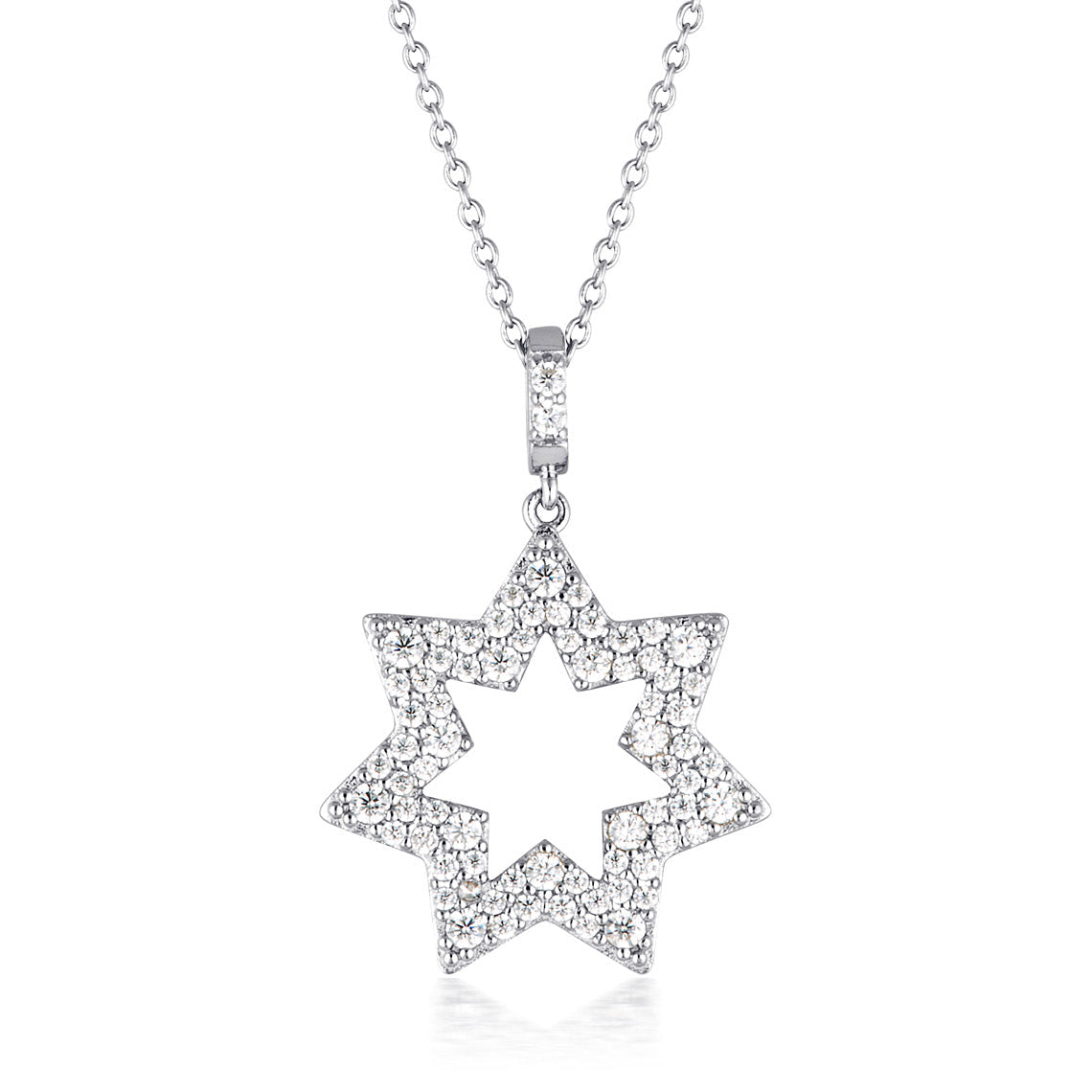 Star Necklace Silver