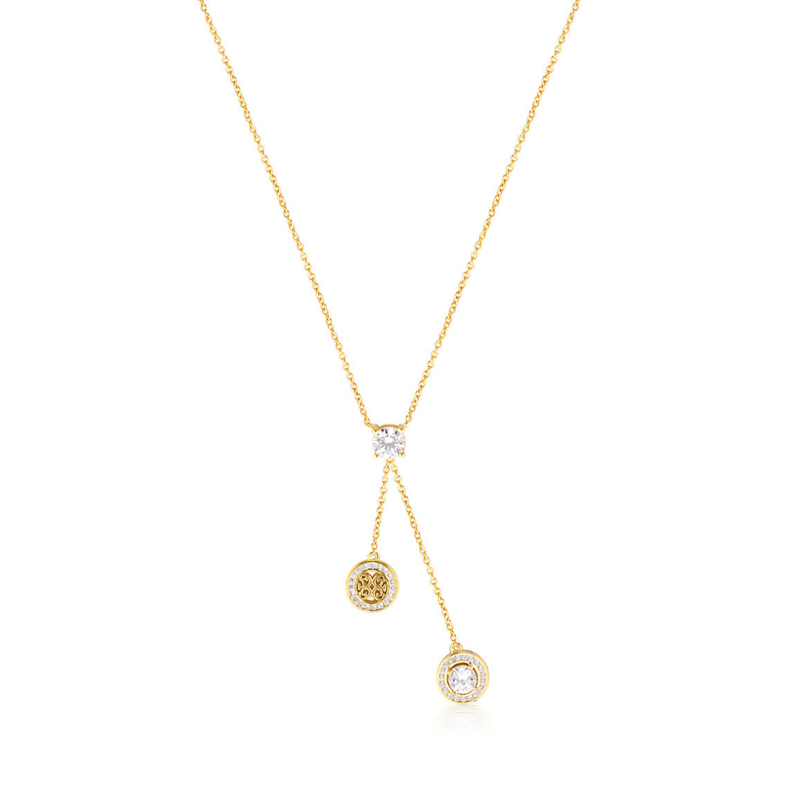 Signature Memento Lariat Gold