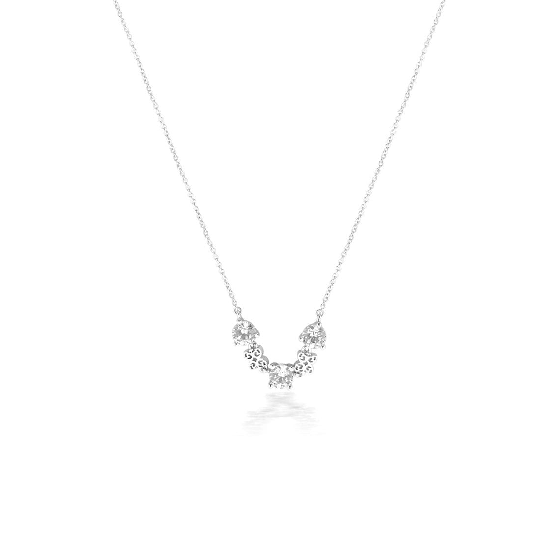 Signature History Necklace Silver
