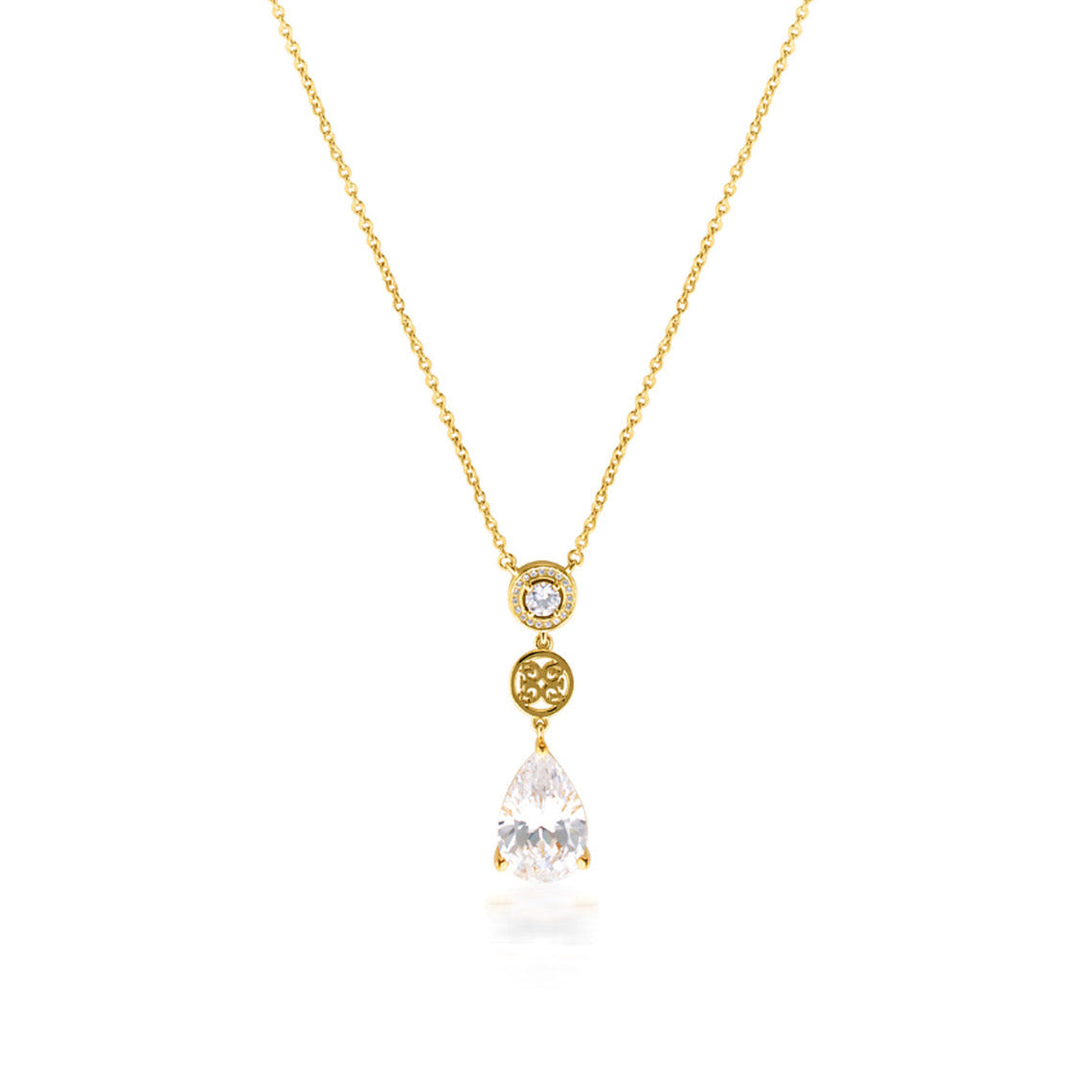 Signature Memento Pendant Gold