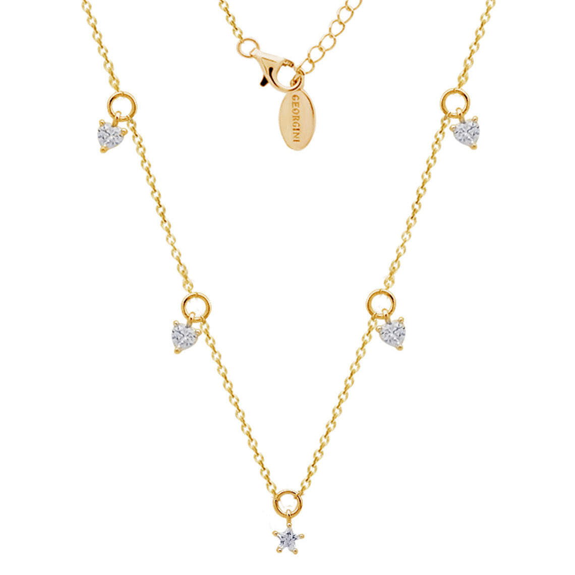 A Christmas Journey Clara Necklace Gold