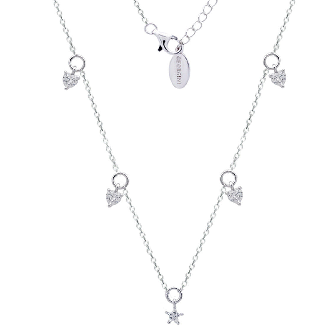 A Christmas Journey Clara Necklace Silver