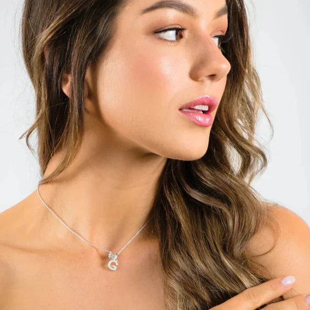 Georgini Luxury Letters G Initial Pendant Silver