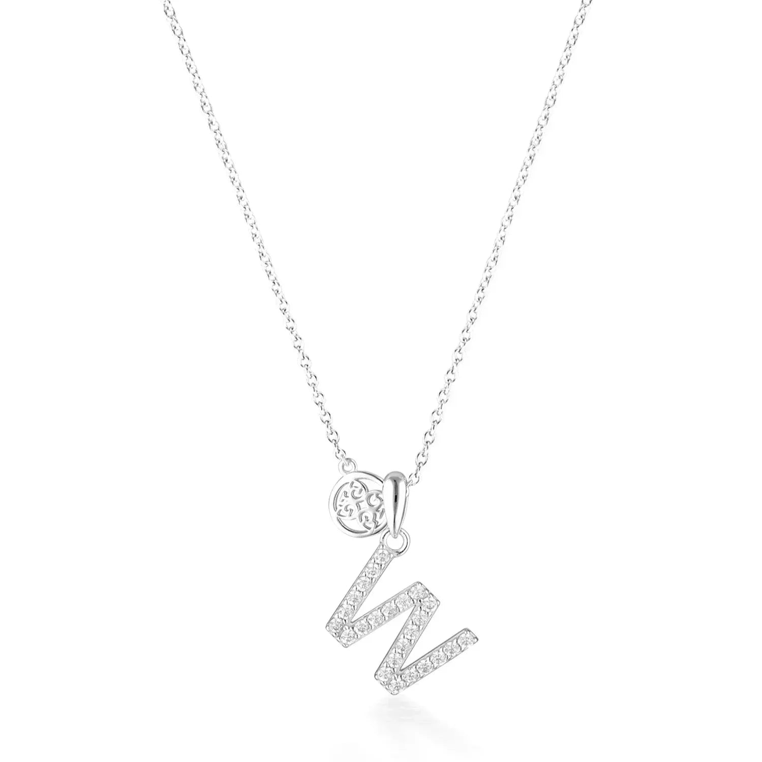 Georgini Luxury Letters W Initial Pendant Silver