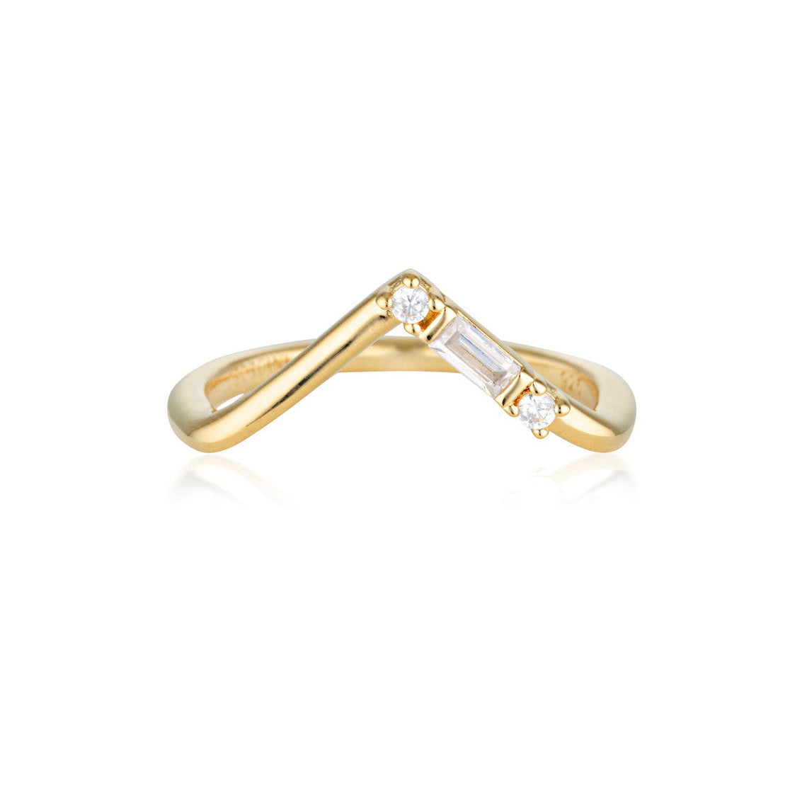 Georgini The Layered Edit Tiga Ring Gold