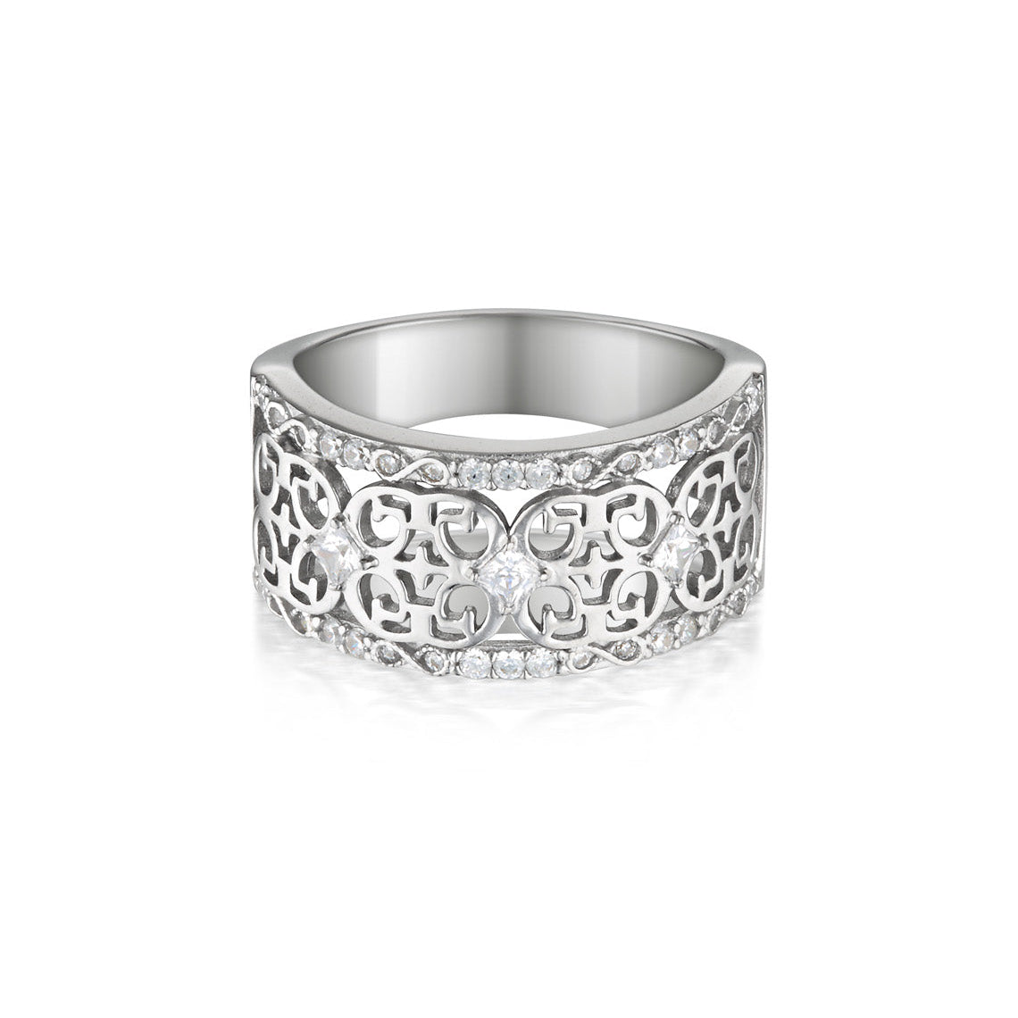Signature History Ring Silver