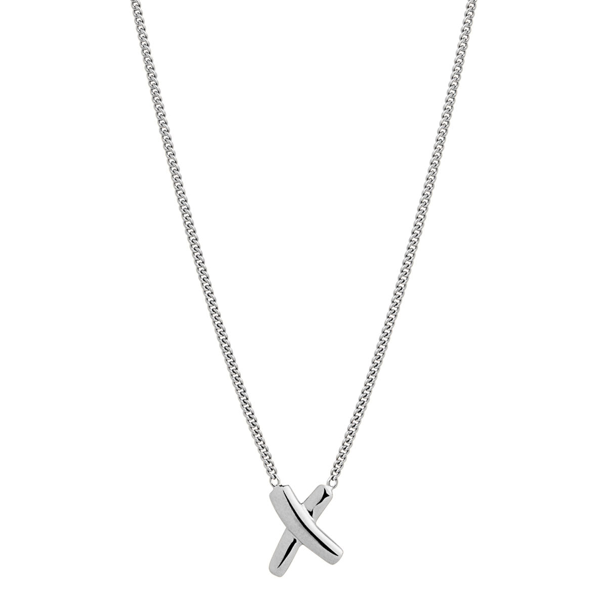 NAJO Bisous Silver Necklace (45cm+ext)