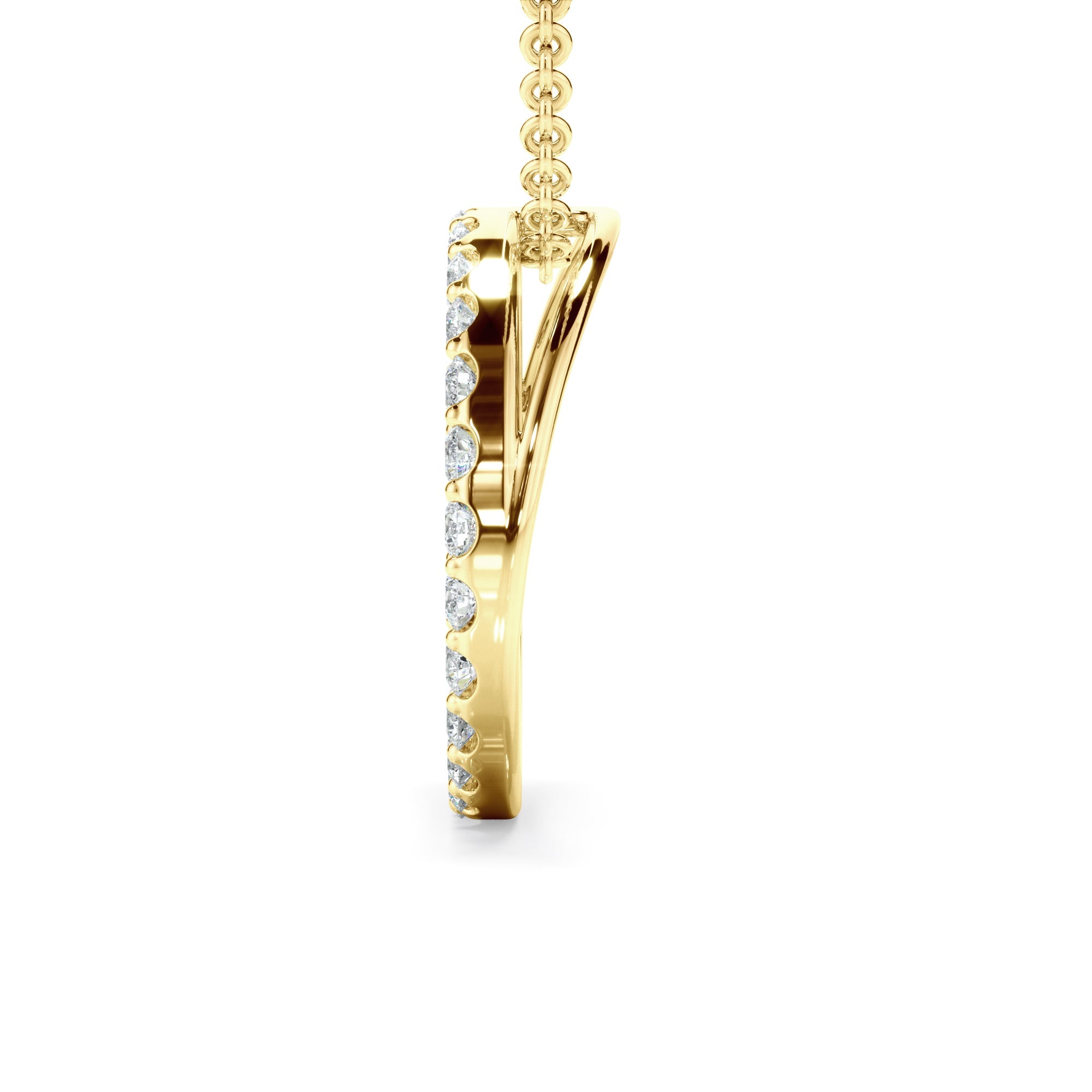 0.50ct Laboratory-Grown Diamond Circle Necklet
