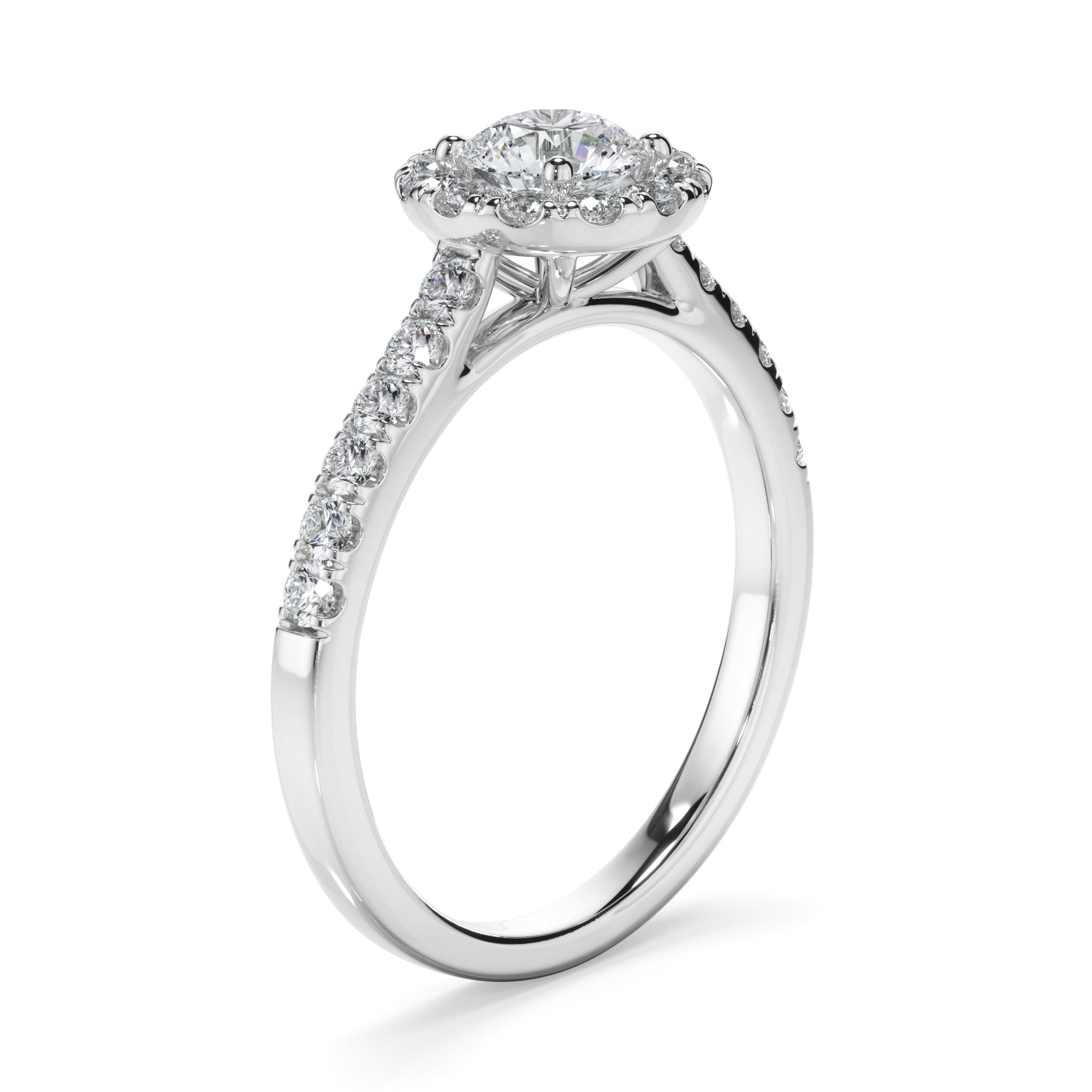 0.90ct Round Brilliant Cut Laboratory-Grown Diamond Ring