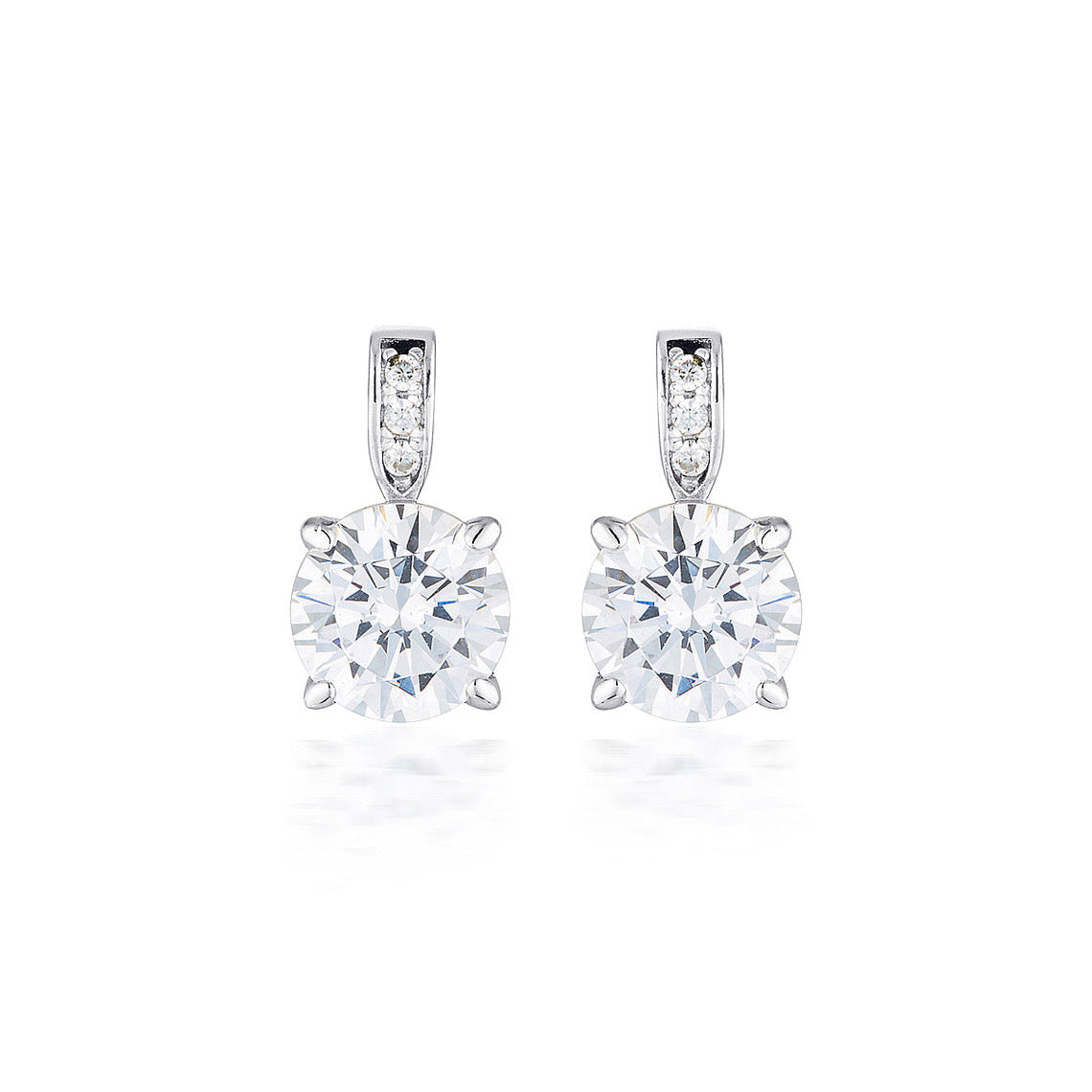 Simonetta Stud Earrings Silver