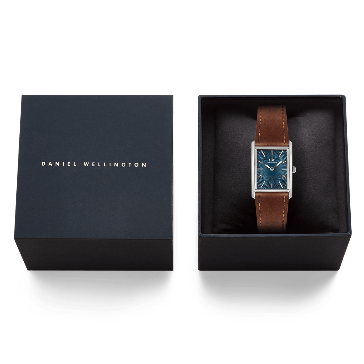 Daniel Wellington Bound Light Brown Arctic Guilloché Silver