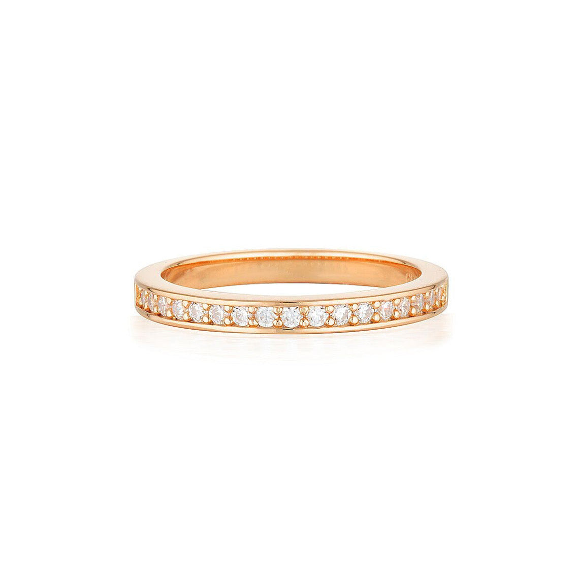 Stellar Lights Rose Gold Eos Ring